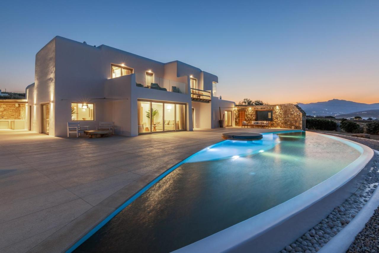 Mykonos Ag Villas In Ftelia Beach 외부 사진