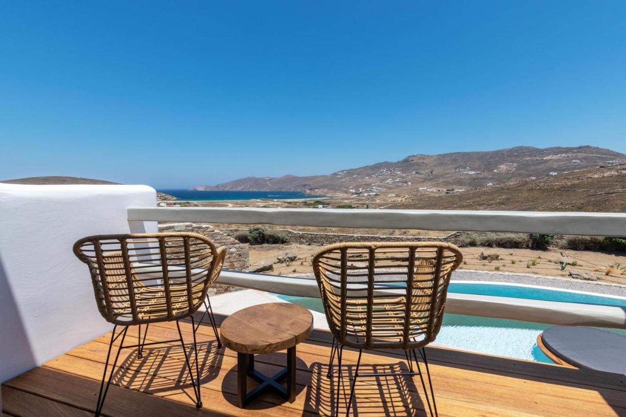 Mykonos Ag Villas In Ftelia Beach 외부 사진