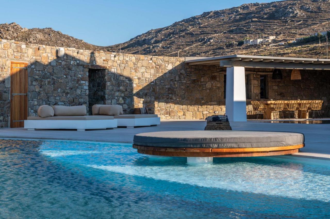 Mykonos Ag Villas In Ftelia Beach 외부 사진